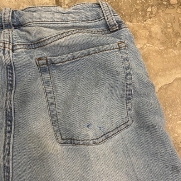 Kuromi Sanrio Wide Leg Jeans Light Wash Graphic Denim Pants Size 3 Womens - Picture 9 of 15